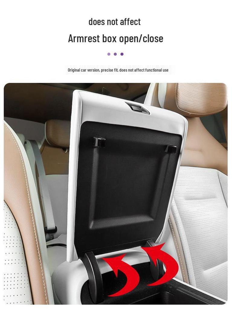 Avatr 07 Armrest Box Silicone Protective Cover - Scratch-proof Interior Decor