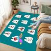 Dental Emotions Living Room Nonslip Area Rug Soft Carpet For Bedroom Game Playroom Sofa Office Home Decor Doormat Christmas Gift C926136