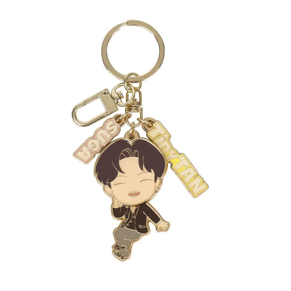 

Металлический брелок для ключей ROYCHE TinyTAN (SUGA) TinyTAN-KRM-D-SG