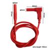 Length 1m 3.3ft Multimeter Test Cables Reliable Test Leads For Multimeter Extension Test Cables Pure Copper Metal