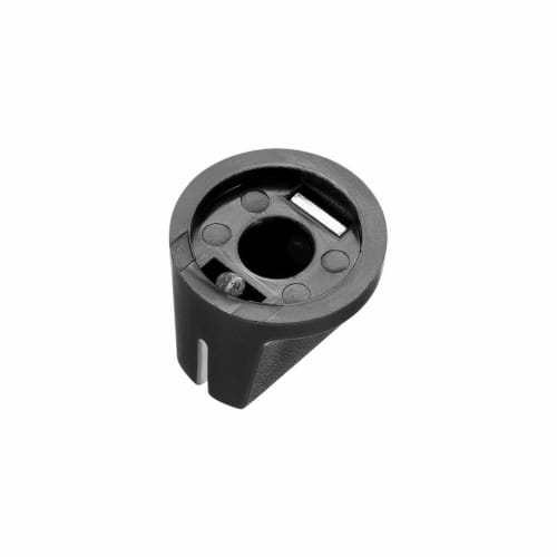 uxcell Guitar AMP Effect Pedal Knobs, 6.4mm Shaft Hole Pointer Control Knobs with Set Screws, Black, 10 Pieces