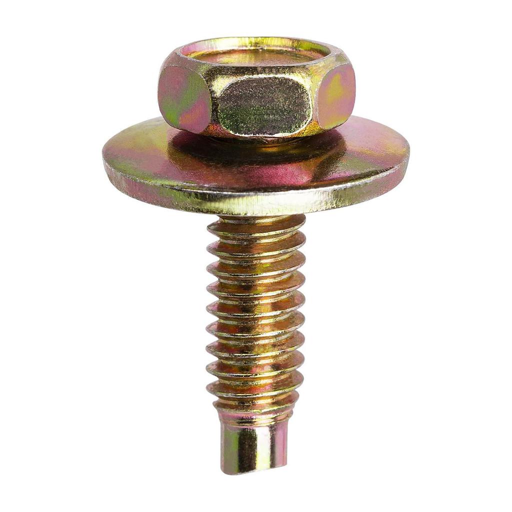 M6 Sechskantschraube & U-Mutter Clip Set für Auto Motor Spritzschutz & Kotflügel Stoßfänger Befestigung