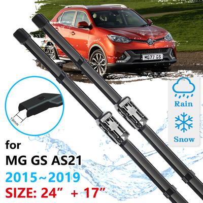 Auto-Frontwischerblätter für MG GS 2015 2016 2017 2018 AS21 Reinigung der Windschutzscheibe Windschutzscheibe Zubehör Windows Pinsel