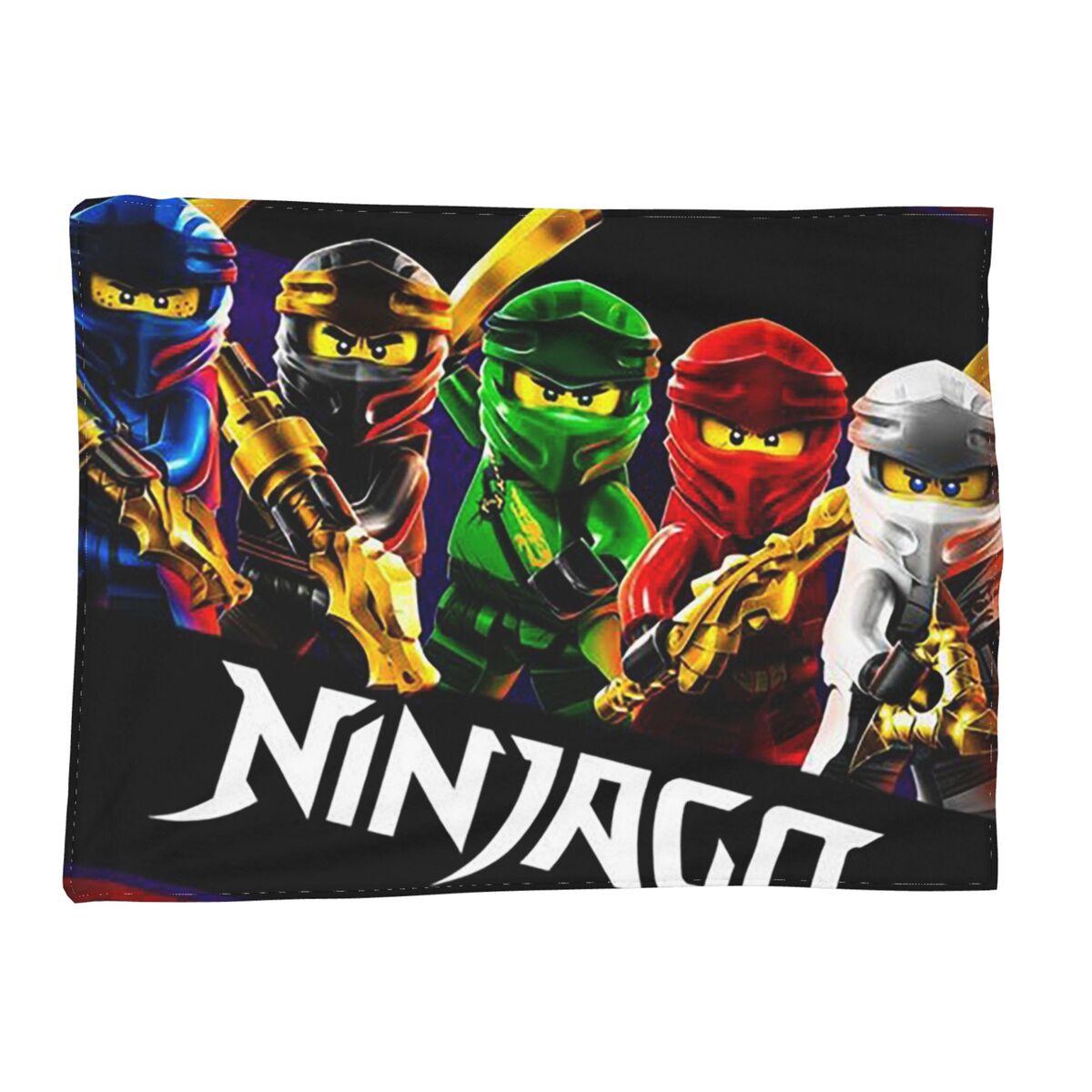 

Плед Ninjagos М який Теплий Фланелевий Плед Постільна білизна для Ліжка Вітальні Пікніка Подорожей Дому Дивана 80x60in