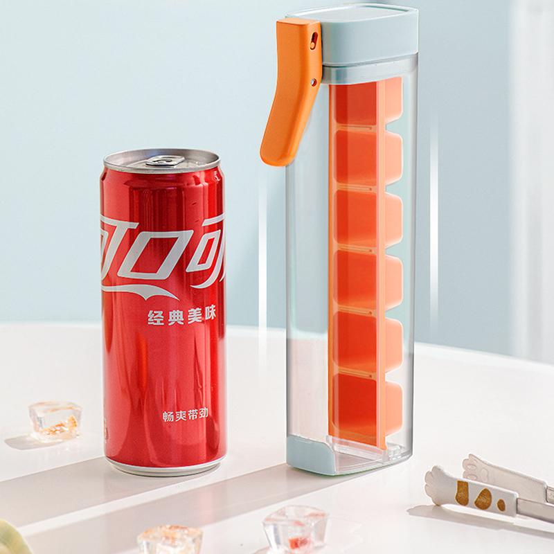 Creative One-hand Pressing ice Cube Mold DIY ice Cube Maker 3D ice Cube Tray Mould for Whiskey Cocktail Kitchen Bar Tool Access