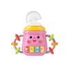 Baby Musical Pacifier Rattle Toys Early Educational Feeding Bottle Soft Teether Light Soothing Shaker Newborn