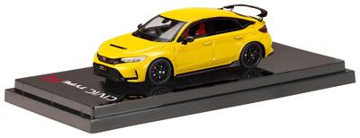 Hobby Japan HJ64 Maßstab Honda Civic Type R Gelb Fertigmodell HJ643063Y 1/64 (FL5) (Benutzerdefinierte Farbe)