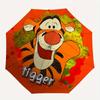 Tigro, Winnie the Pooh Ombrello Automatico alla Moda - Ombrello Portatile Pieghevole in Tre Parti, Miglior Regalo di Festa per Uomini e Donne, Design Allegro, Robusto e