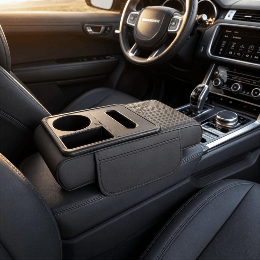 PU Leather Car Armrest Pad Height Increasing Armrest Pillow Car Armrest Cushion for Car Interior