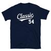 Baseball Jersey Style Birthday Classic Age 54 Short-Sleeve Unisex T-Shirt