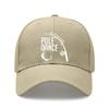 Fishing Lover Baseball Cap - "Pole Dance" Graphic Print Polyester Adjustable Breathable Casual Outdoor Sports Hat For Men Women