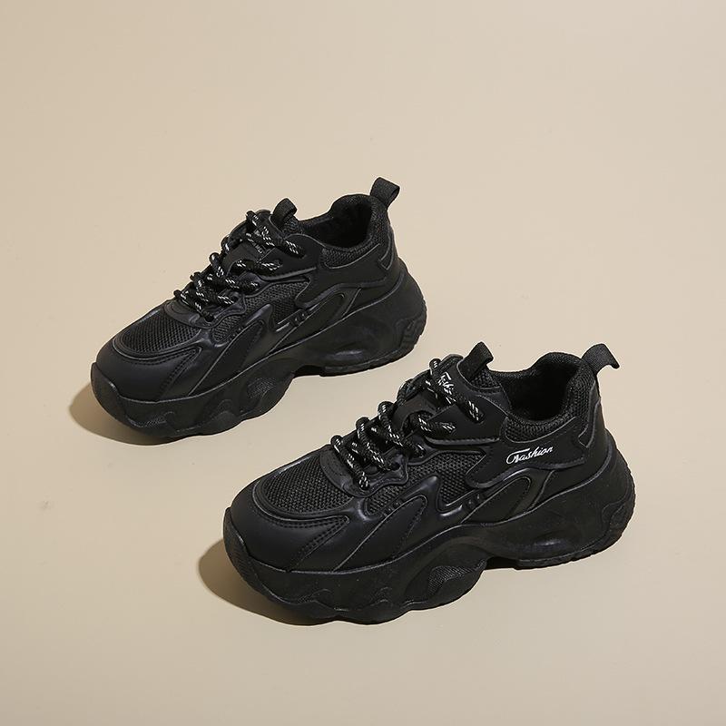 Ins New Dad Shoes Women's 2025 Autumn Student Sports Running Casual Shoes Platform Heightening Women's Shoes FB3315