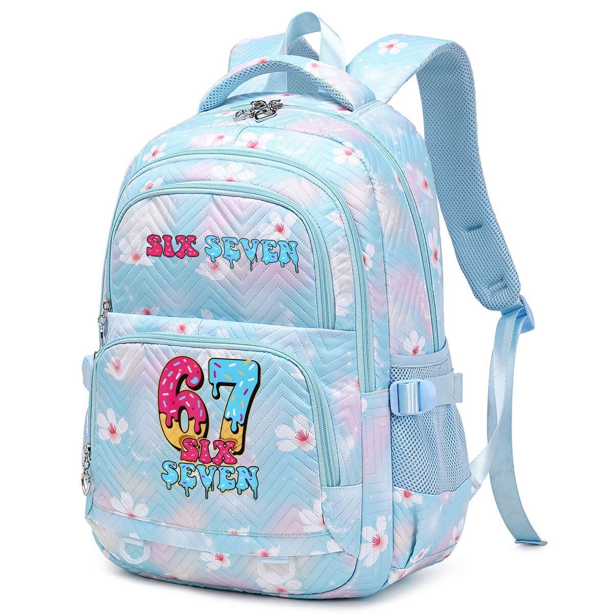 Trend Middelbare School Leerling Rugzak Zes Zeven Italiaans Breinrot Meme Patroon Mochilas Jongens Meisjes Stripverhaal 67 Trend Rugzak Cadeaus