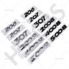 SQOB1 ABS 206 207 301 308 Rear Trunk Logo 307 508 3008 2008 4008 5008 Emblem Badge For Peugeot Car Styling Tailgate Emblem Stickers