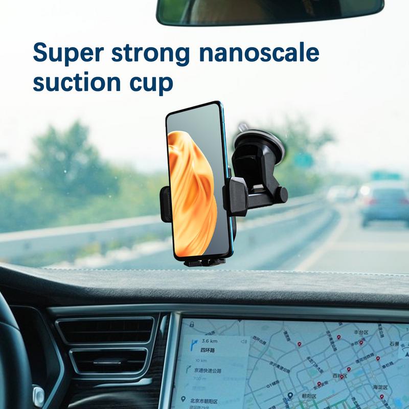 Suction Cup Cell Phone Holder Flexible Car Phone Holder Mount Dash Phone Holder For Car Anti-Slip Suction Cup Car Phone Holder
