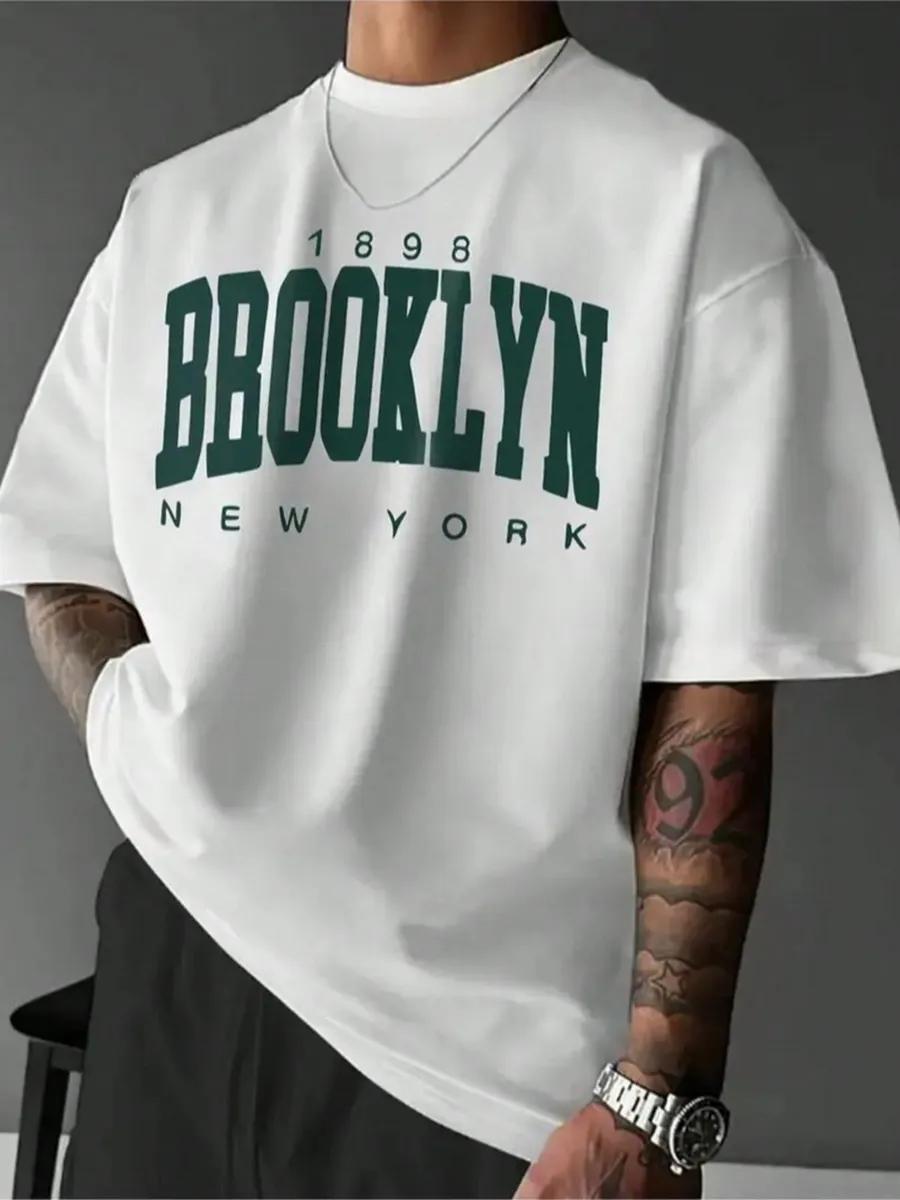 Футболка с принтом «Бруклин 1898» 3XL