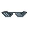 Fashion Retro Cosplay Men & Women Gamer Robot Sunglasses Pixel Mosaic Sunglasses Favors Sunglasses
