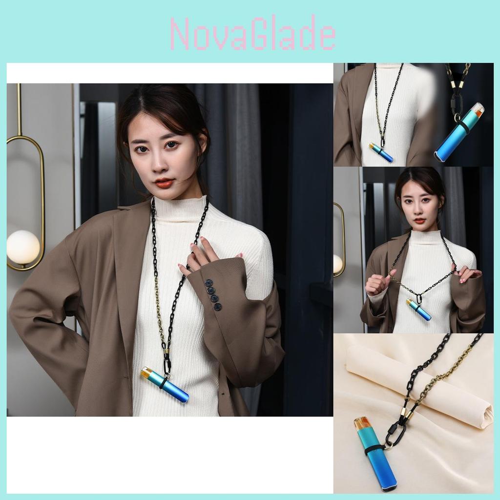 Versatile Electronic Y Universal Pendant Necklace With Metal Accessories And Dustproof Features