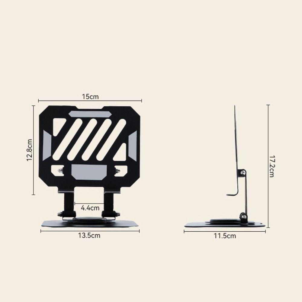 360° Rotating Laptop Stand Adjustment Desktop Holder Portable Metal Tablet Stand Video Viewing