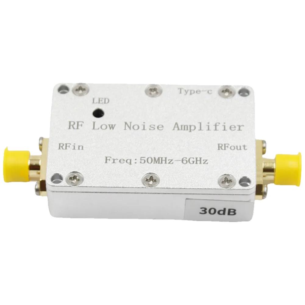 Full Band Low Noise Amplifier 10/20/30/40dB High Gain Power Preamplifier LNA Module Low Noise Gain Block Amplifier for RF & SDR