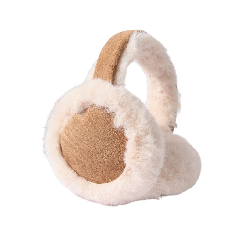 

Комплект из 1 штуки женских многоцветных складных наушников для зимнего тепла, ветрозащитные наушники для путешествий на открытом воздухе, мода Майяр