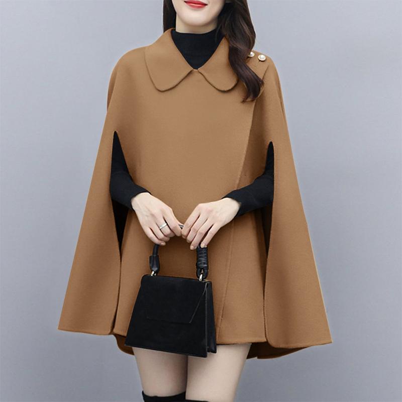 sleeveless cape jacket