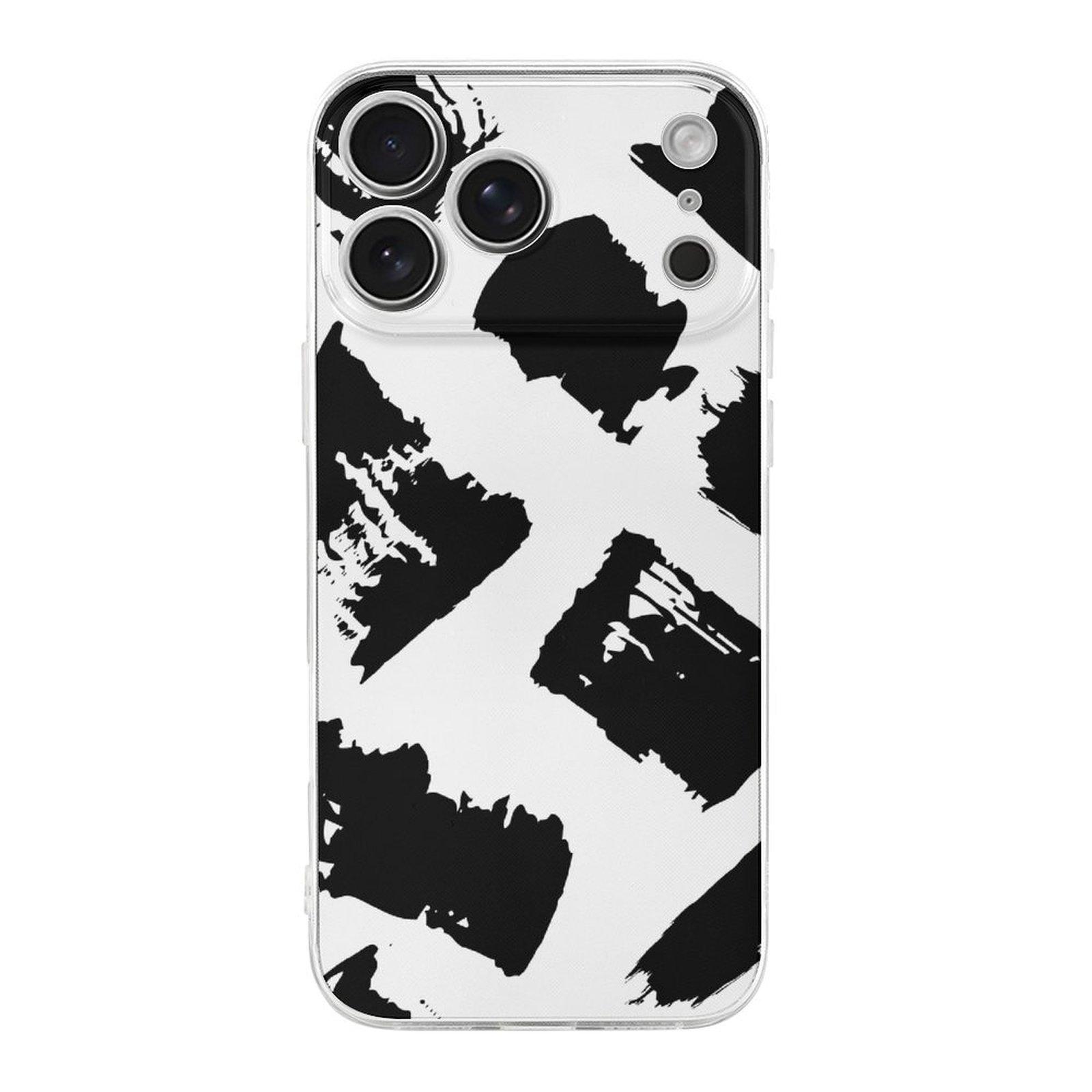 

1 Pack For iPhone 17 Series TPU Phone Case Transparent Soft Clear Design, Daily Protection IPHONE-17ProMax белый