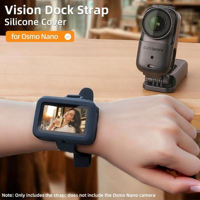 Silicone Image Transmission Strap Camera Hand Strap for DJI Osmo Nano Action Camera Accessories