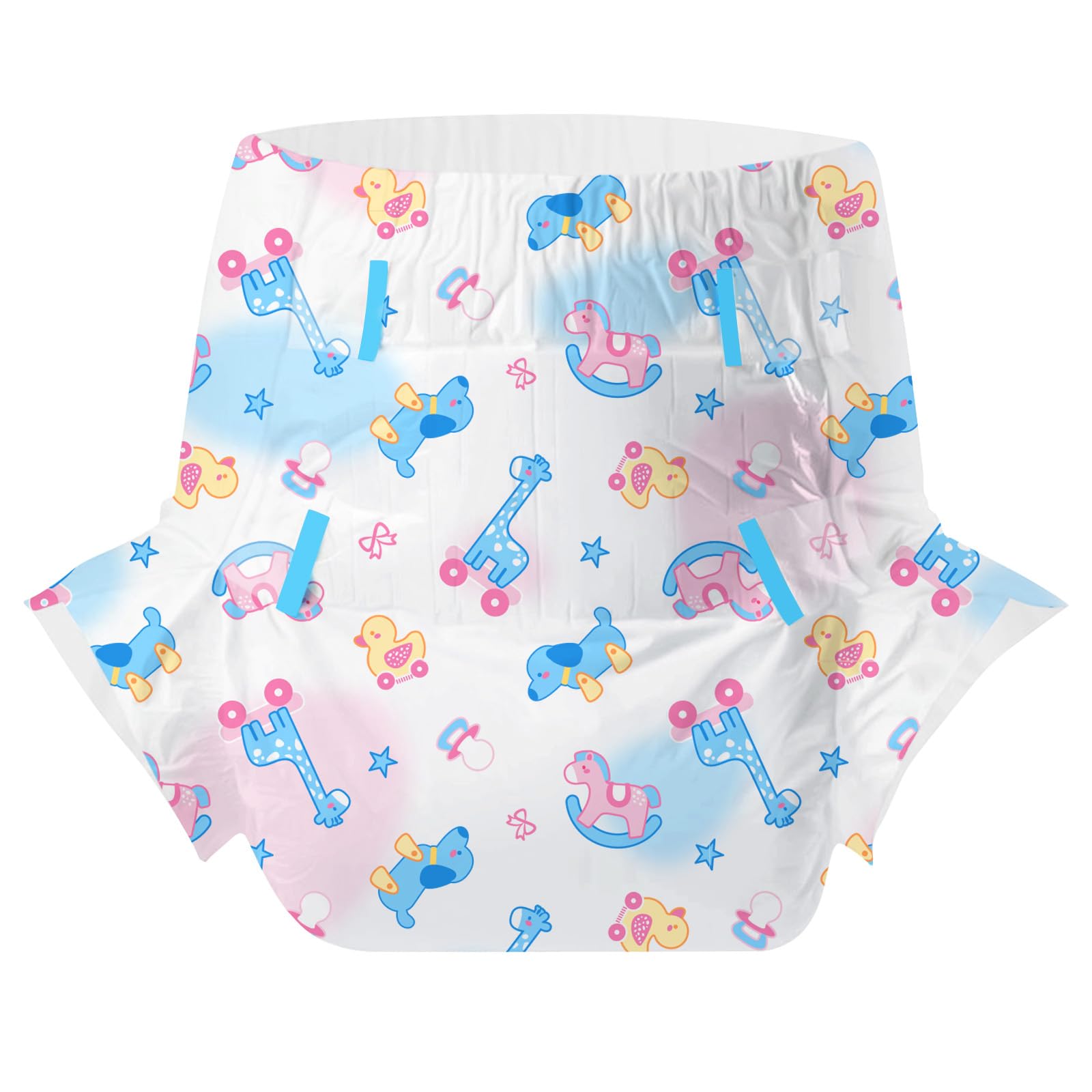 

CutiePlusU Набор подгузников для взрослых Унисекс Трусы при недержании с высокоабсорбирующей сухой поверхностью Yurayura Kuruma Размер (2-Pack), Этикетки, - (M, 71-96см)