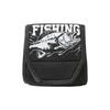 Foam Fishing Reels Case with Front Flap Closures, Cushioned One-Reels Storage for Everyday Organization and Transport