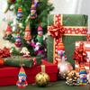 16pcs Cute Snowman Wooden Ornaments Christmas Tree Hanging Pendants For Xmas Party Home Wall Room Decoration 2026 New Year Gifts