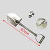 Gardening Shovel Outdoors Camping Travel Spade Portable Car Spare Tire Spade Multifunctional Stainless Steel Hand Shovel
