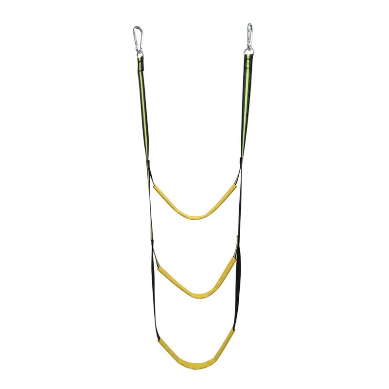 

3/4/5 ступенчатая веревочная лестница для лодки, удлинитель веревочной лестницы для лодки, вспомогательная складная лестница для лодки, лестница для плавания для парусника, каяка 3Step жёлтый