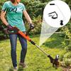 Auxiliary Grip Lawn Mower Handle for Handle Weeder Extension with Bracket Professional Gardener Tool Clamp Ergonomic Trimmer Care Landscaping Yard