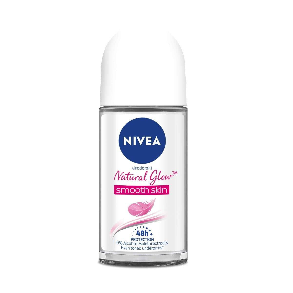 

@ NIVEA Natural Glow Smooth Skin Deodorant Roll On For Women 50ml c023 Zr-1850-60%Off
