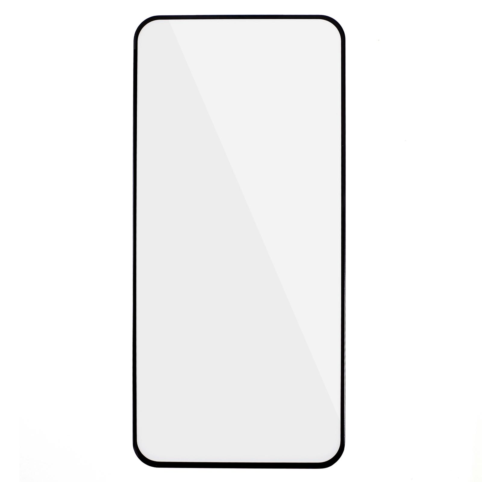 

For Samsung Galaxy S24 FE Screen Protector Black Edge Silk Printing Dispensing Glue Clear Tempered Glass Film Type A