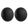 Black 80W Mini Car Speaker Audio Round Stickable Loudspeaker Automobile Speaker with Glue