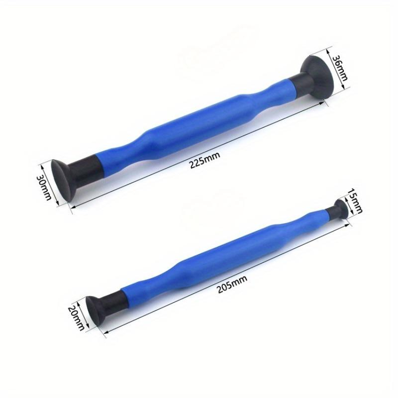 2Pcs Valve Lapping Sticks Set Rubber Valve Lapping Grinding Stick with Suction Cups Kit Cylinder Engine Valves Grinding Tool