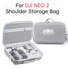Carrying Case for DJI NEO 2/RC N3 Combo Storage Bag Hard Shell Travel Box PU Shouder Bag For DJI NEO 2 Drone Accessories