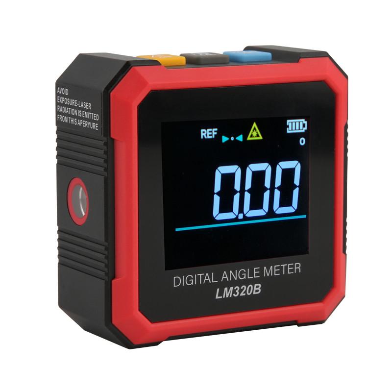 LM320 Series Portable Digital Protractor Electronic Angle Meter Multifunctional Magnetic Inclinometer Angle Tester