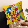 Anime S-Sonics H-Hedgehoges Pillow Gift Home Office Decoration Pillow Bedroom Sofa Car Cushion Coverpillow Case