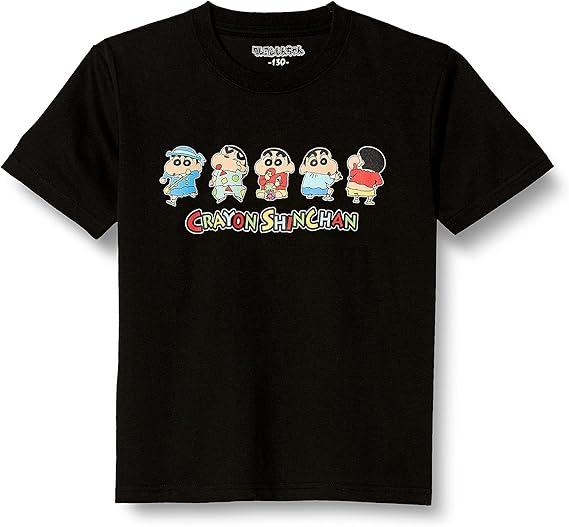 2026 Summer Comic Form Crayon Shinchan Image 100 Cotton Printed Oversize Casual Tshirt Adult Children Parentchild Top y2k
