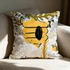 Sunflower Patterns Series Pillow Case pillowcase, double-sided printed, sofa cushion, bedroom headboard pillow