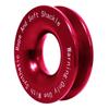 Aluminum Alloy Snatchs Recovery Rings Winch Snatchs Block Pulley Towing Rings for Soft Shackle and Synthetic Rope