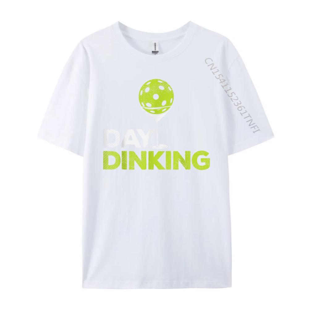 Day Dinking Pickleball Funny Pickle Ball Dink Black Shirt Graphic Tees Short Sleeve Tee Free Shipping Clothes Casual