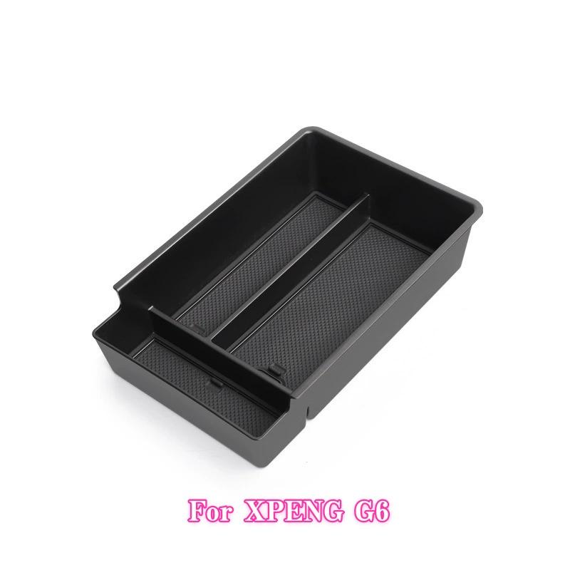 

For XPENG G6 Fit Center Console Tray Durable ABS Armrest Storage Box With Divider Car Styling Auto Parts Accessories For XPENG G6
