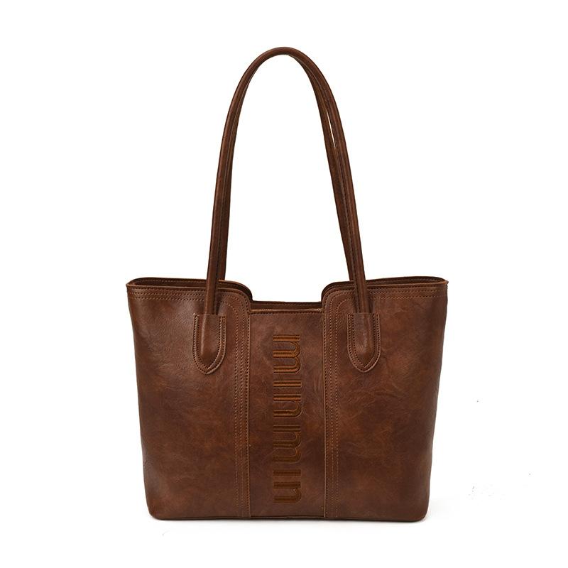 Large-capacity Tote Bag, Women's Fashionable Commuting Single-shoulder Bag, Casual Underarm Women's Bag