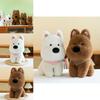 West Highland Terrier Plush Toy For Kids Soft Pp Cotton Stuffed Animal Gift For Girls
