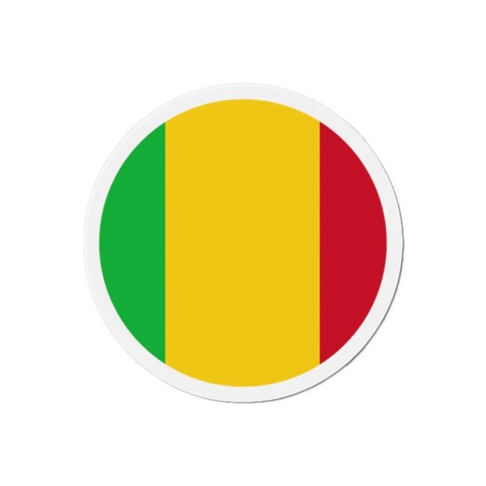 Aimant Rond - Mali - 7 cm - 50 pièces - Multicolore - Mixte