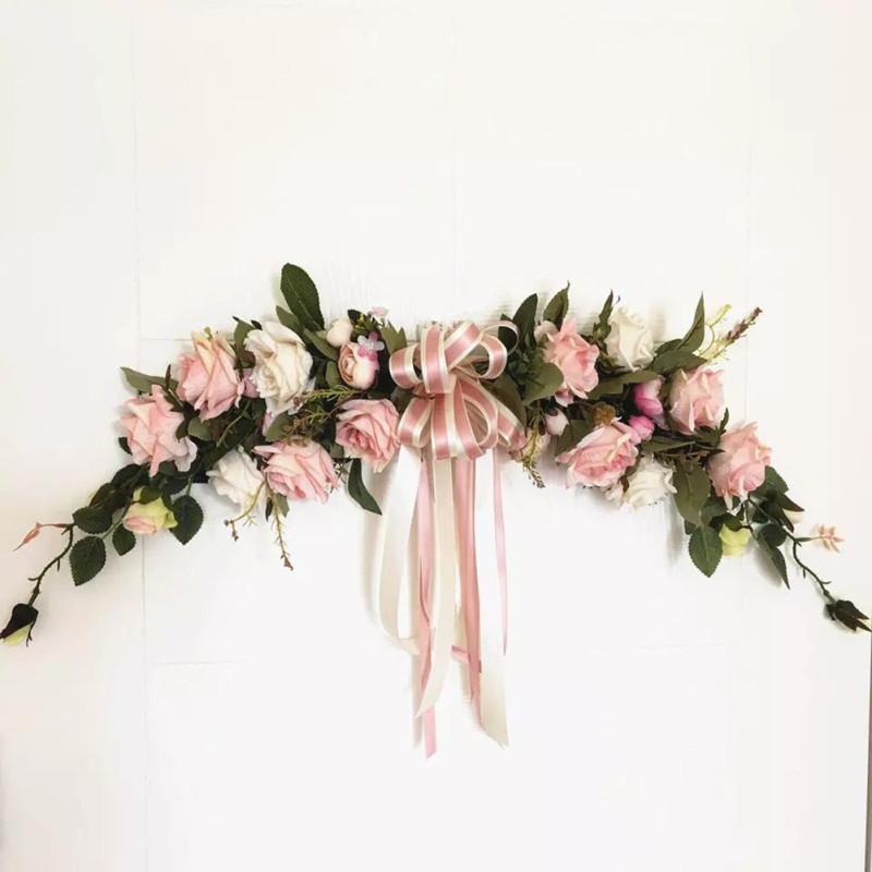 

Классические искусственные цветы для украшения домашней комнаты, сада, перемычки, розы, пионы Pink Peony